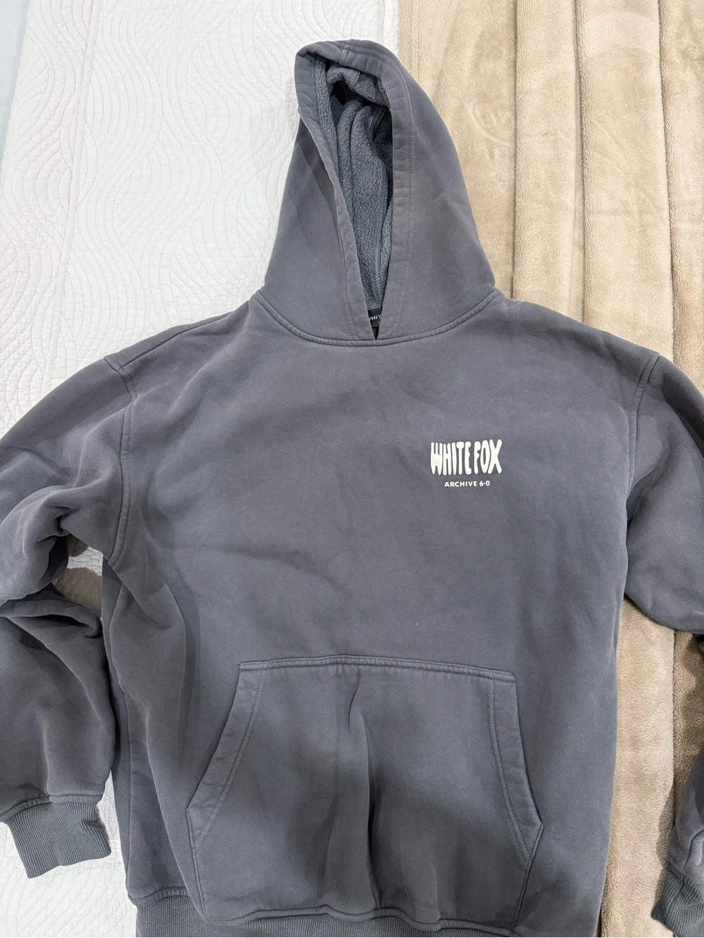 White Fox Boutique Charcoal Gray Hoodie